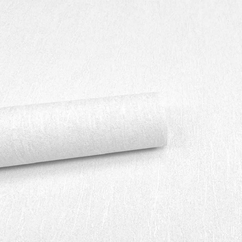 Обои Erismann Bali 60812-03 белые штукатурка 1,06х10,05 м