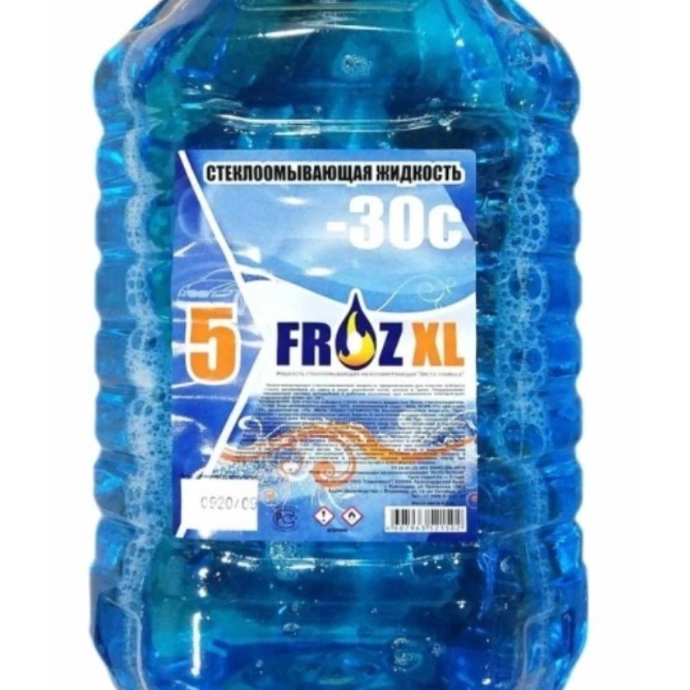 Жидкость стеклоомывающая незамерзающая FROZКО/Freeze/FROZ X/Freedom/Polar/Gleid (-30) 5 л син.кр.зел