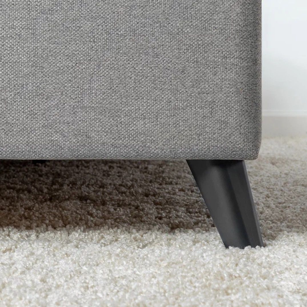 Кровать Миа 1600х2000 мм Velutto 23 bravo grey серый с ортопед основанием, дном и ПМ