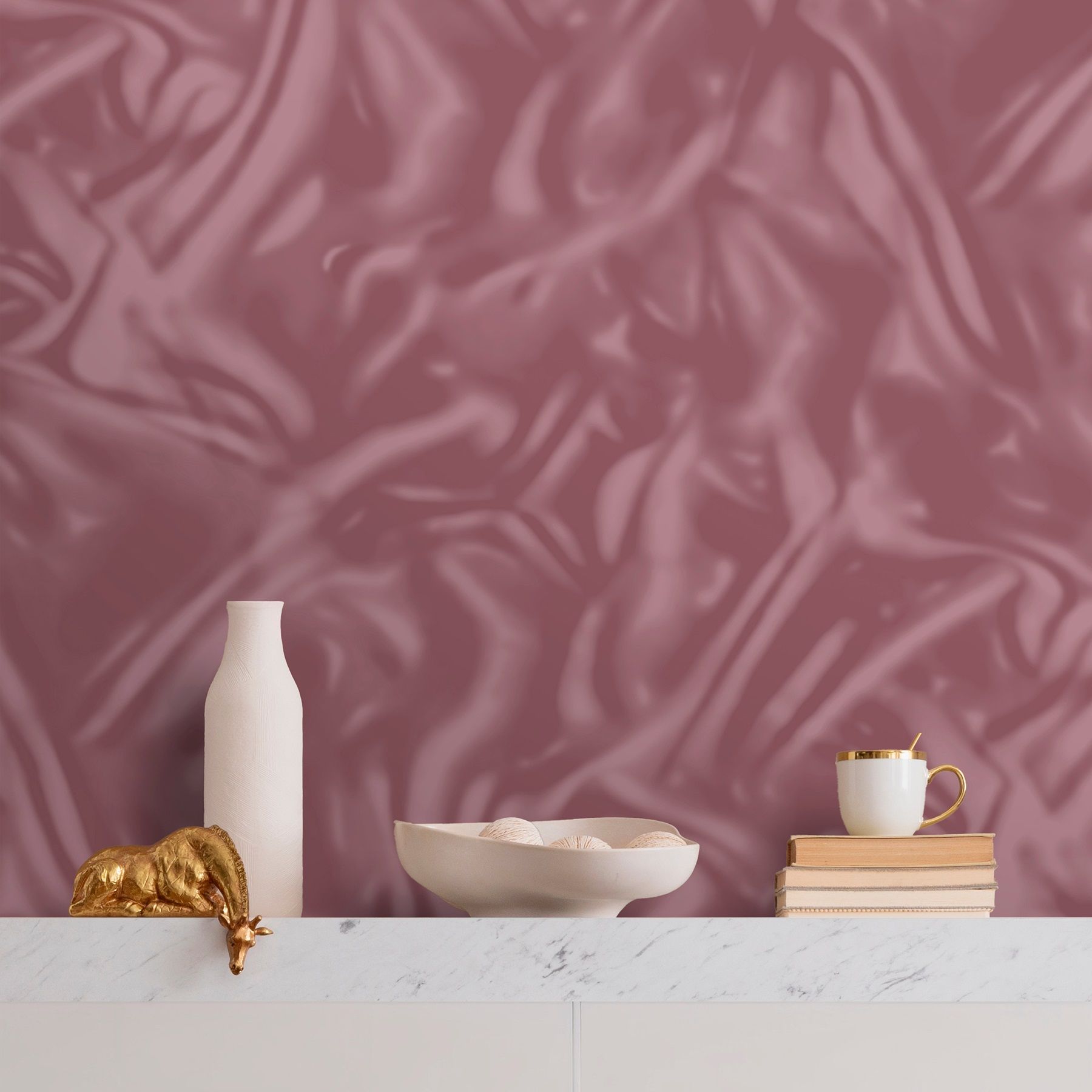 Обои Victoria Stenova Euforia 589308 красные абстракция 1,06х10 м