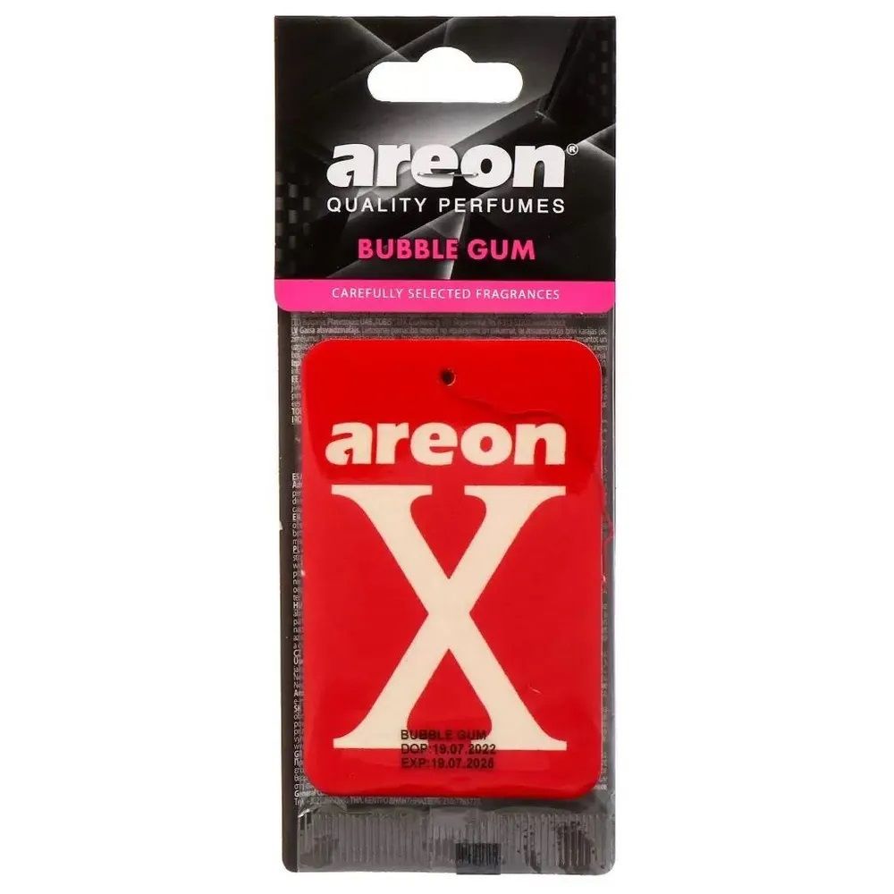 Ароматизатор для автомобиля Areon Refreshment X-Version Бабл Гам красный 704-AXV-014