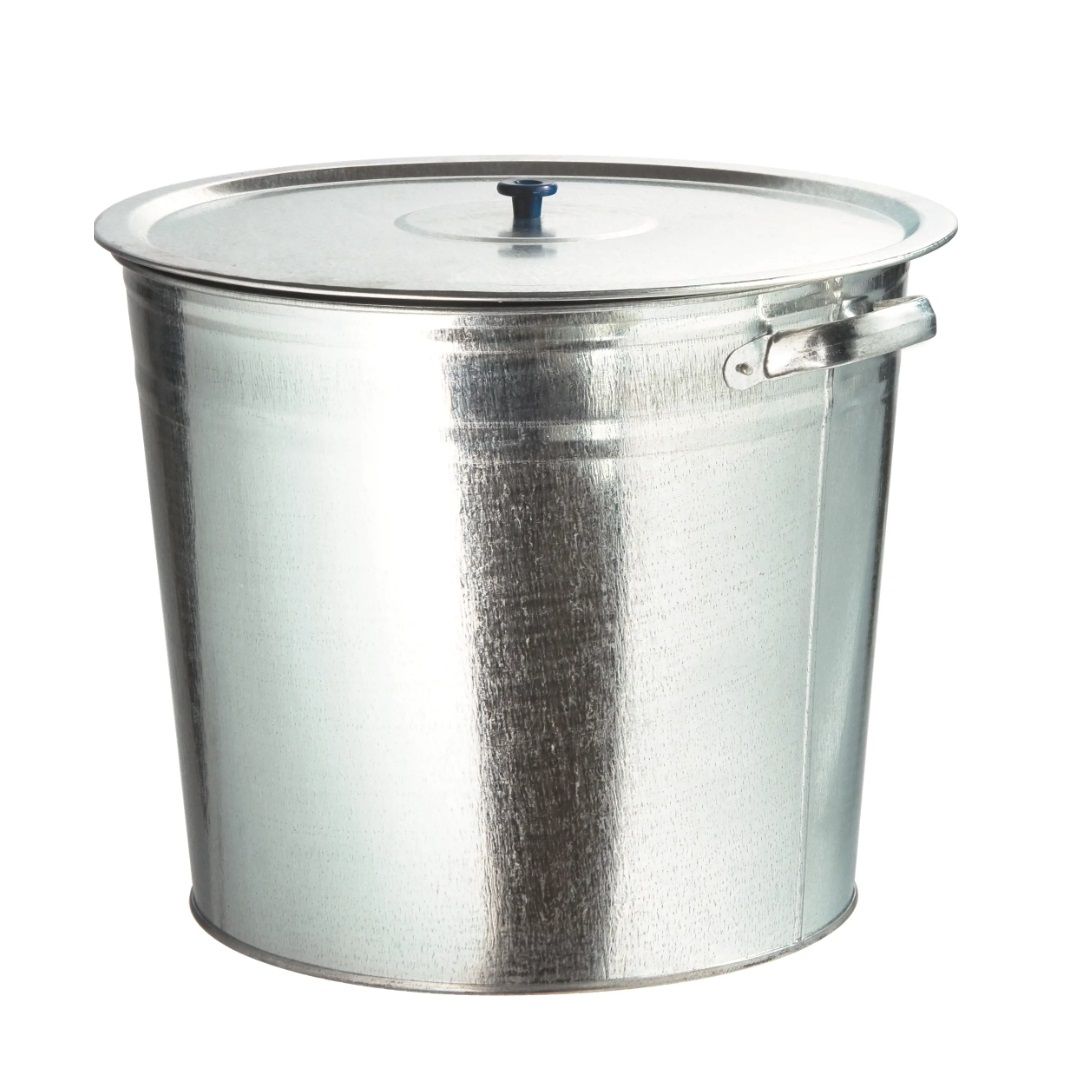 Бак для воды оцинкованный с крышкой 32 л