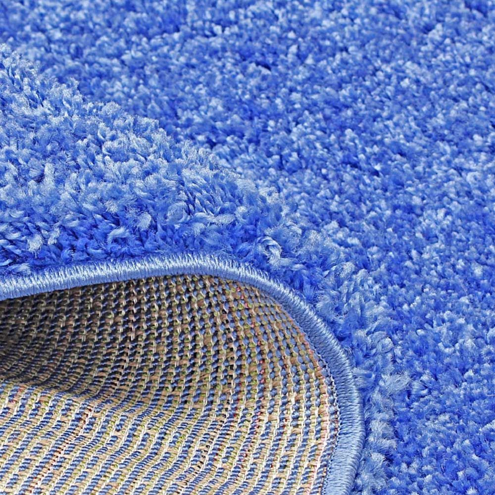 Ковер Шегги жаккардовый SH/120 1,2х1,7 м овал бирюзовый