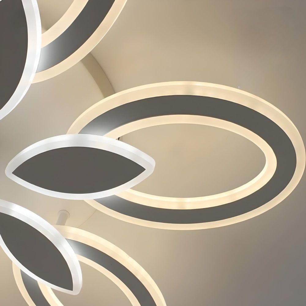 Люстра управляемая светодиодная Aurora double 120W 6F-APP-660x105-WHITE/WHITE-220-IP20