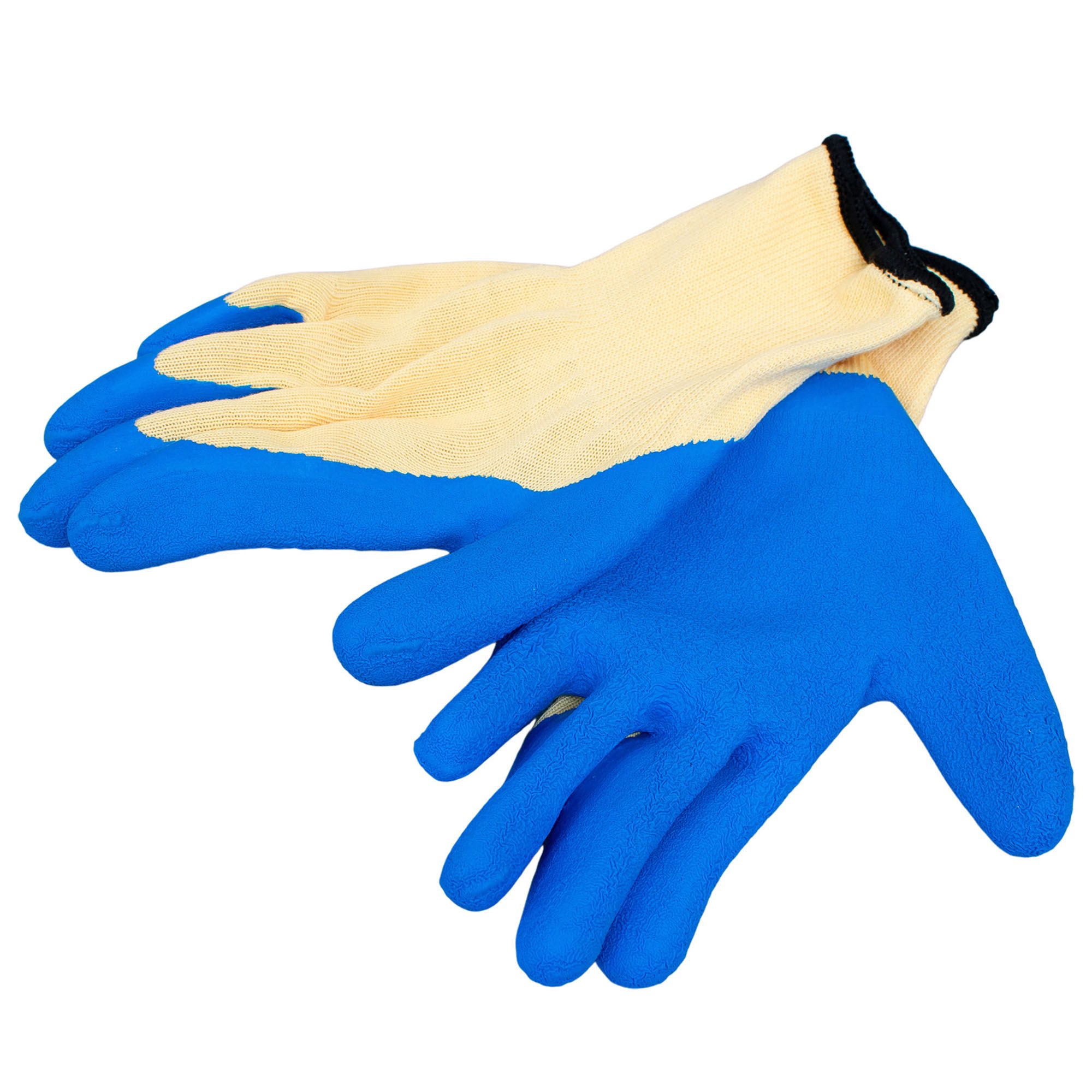 Перчатки х/б с латексным покрытием Торро Люкс р. 10-11