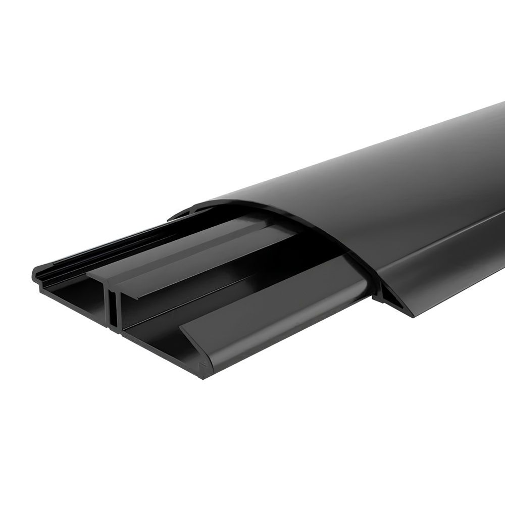 КАБЕЛЬ - КАНАЛ   напольн. 75х17 А Пласт 2м черн ДКС 01333