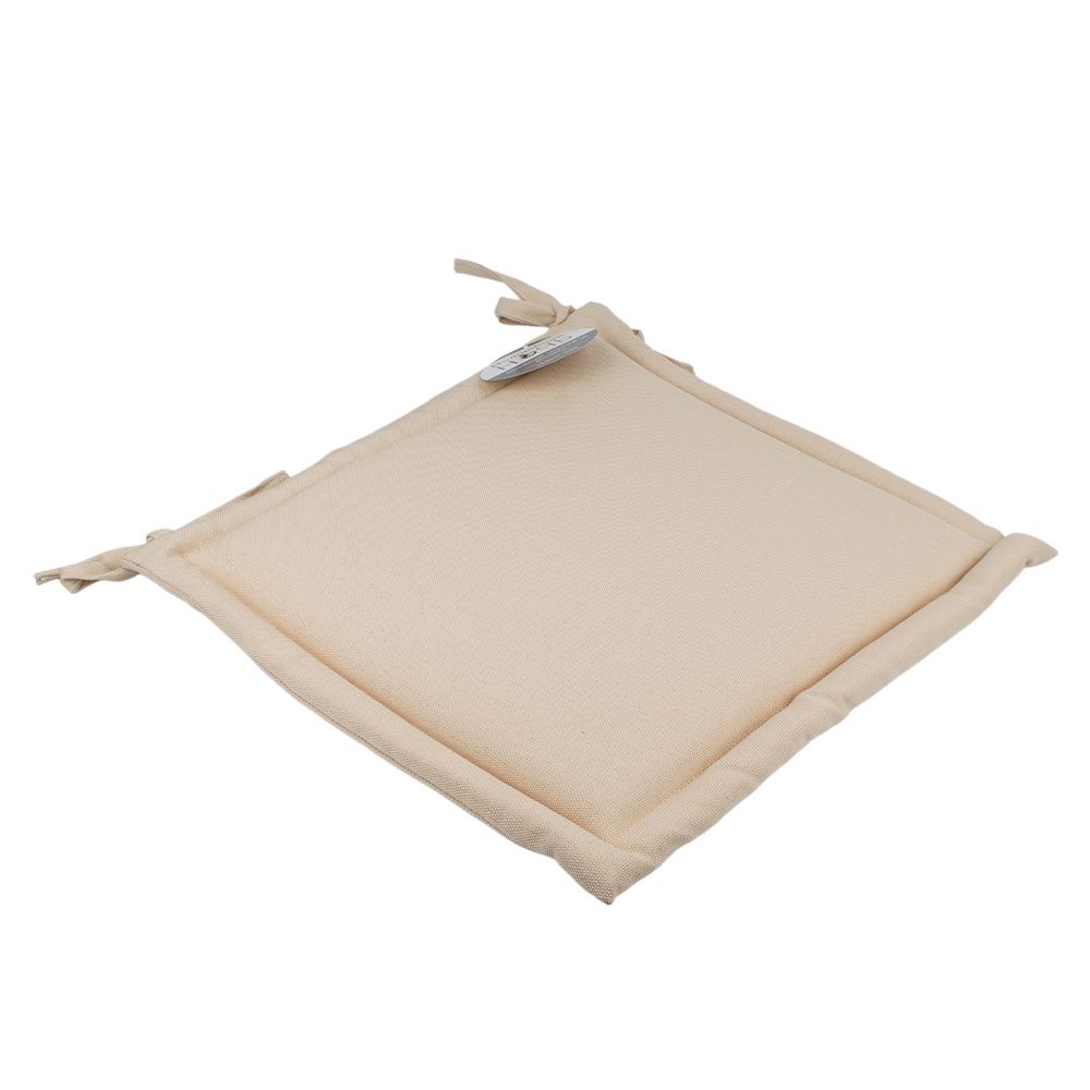 Подушка для стула ВН рогожка 40x40 cм жемчуг 74