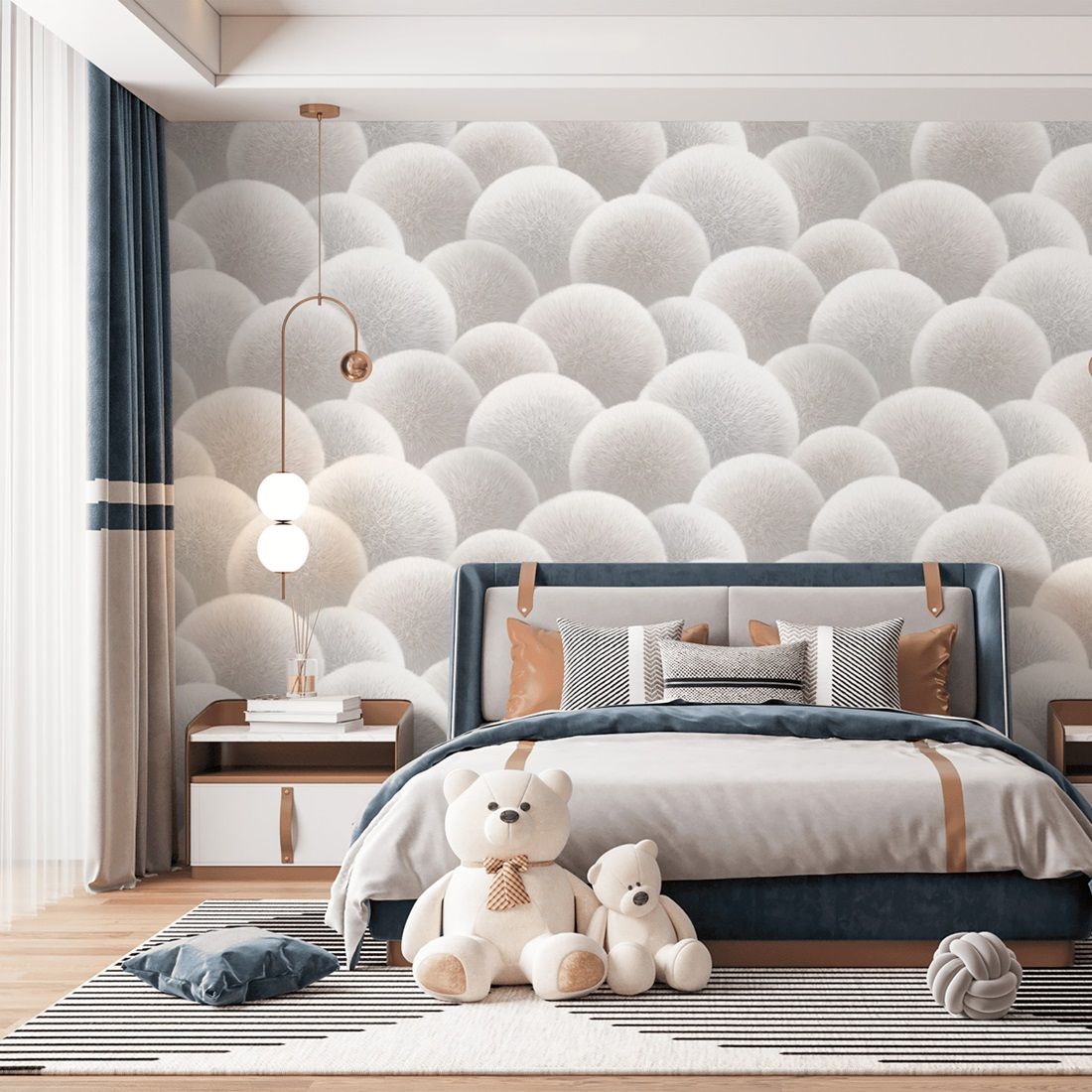 Обои 8889-12 WallSecret 1,06х10 м Puff серый