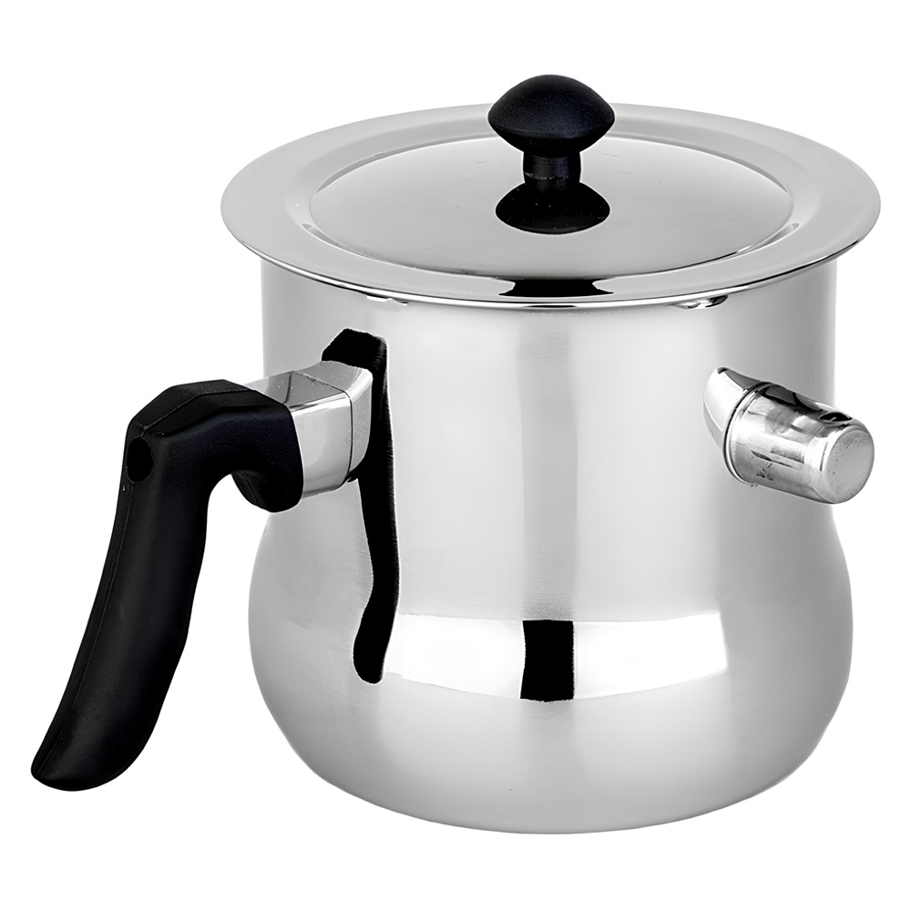Молоковарка 1,5 л со свистком и крышкой Agness 916-425