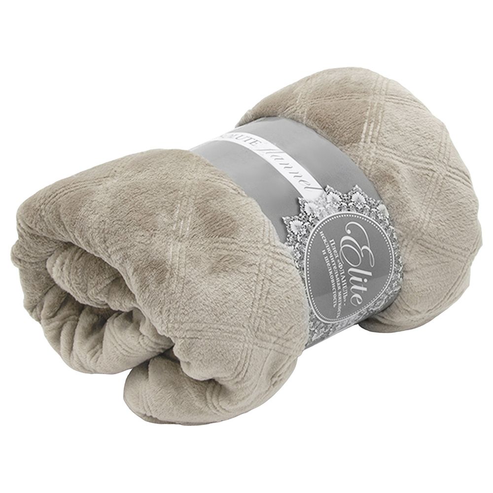 Плед Texrepublic TF FNE BE-GY1 1520 c-клетка 14506