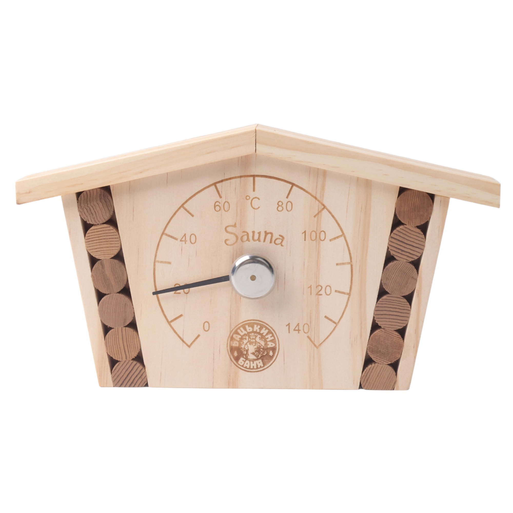 Термометр для бани Бацькина баня 22х12х2,5 см