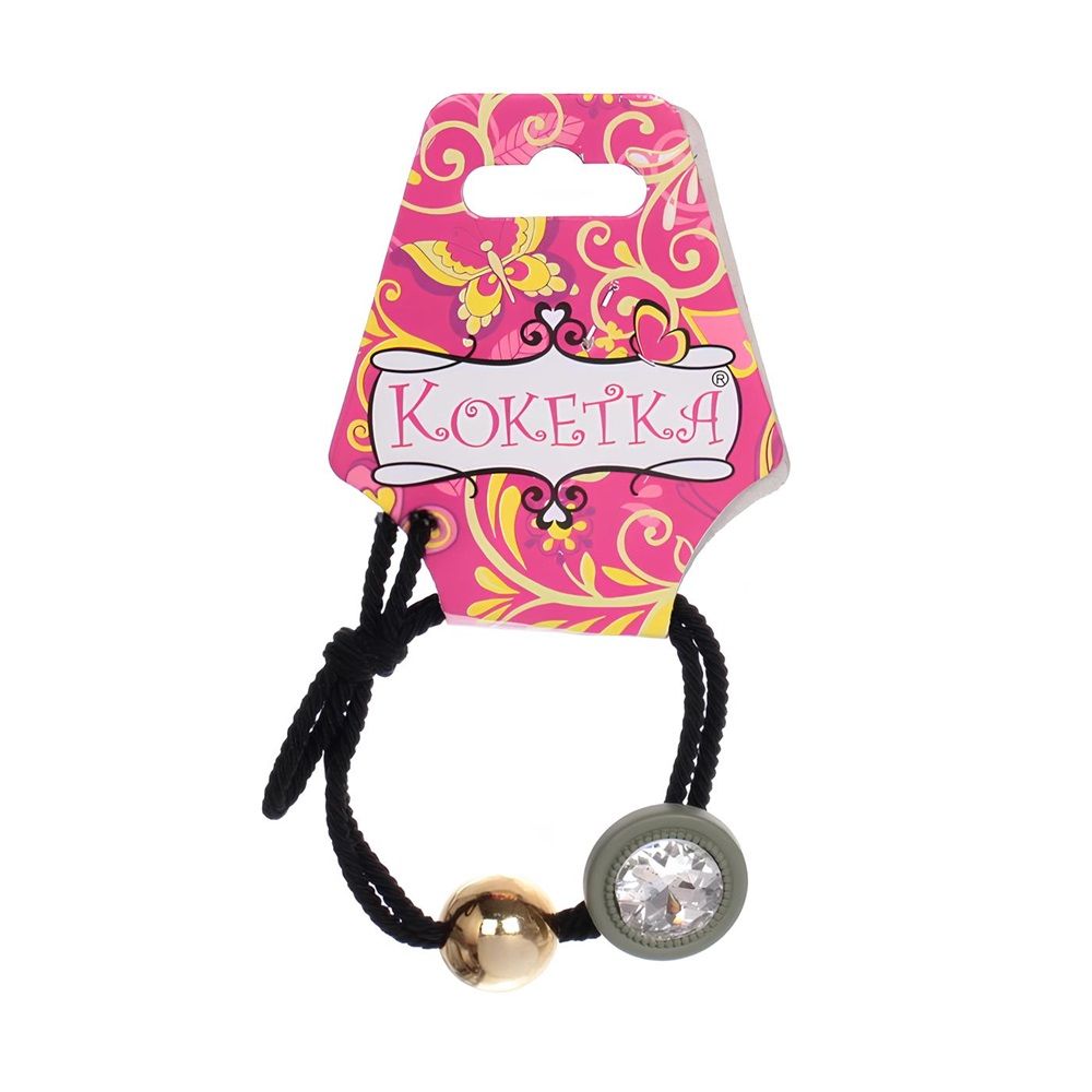 Резинка для волос Кокетка-Krasa Kiki микс d5,5 см 1 шт