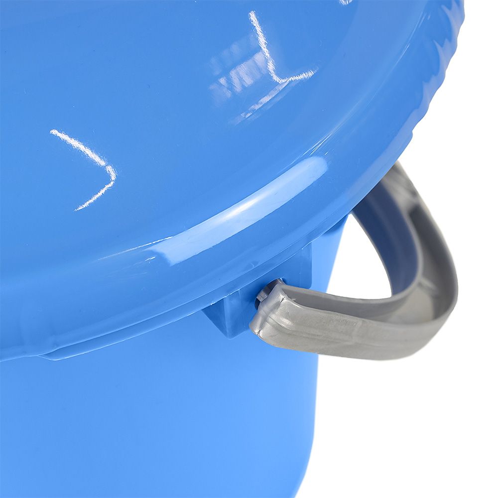 Ведро Либерти с крышкой голубое 5л