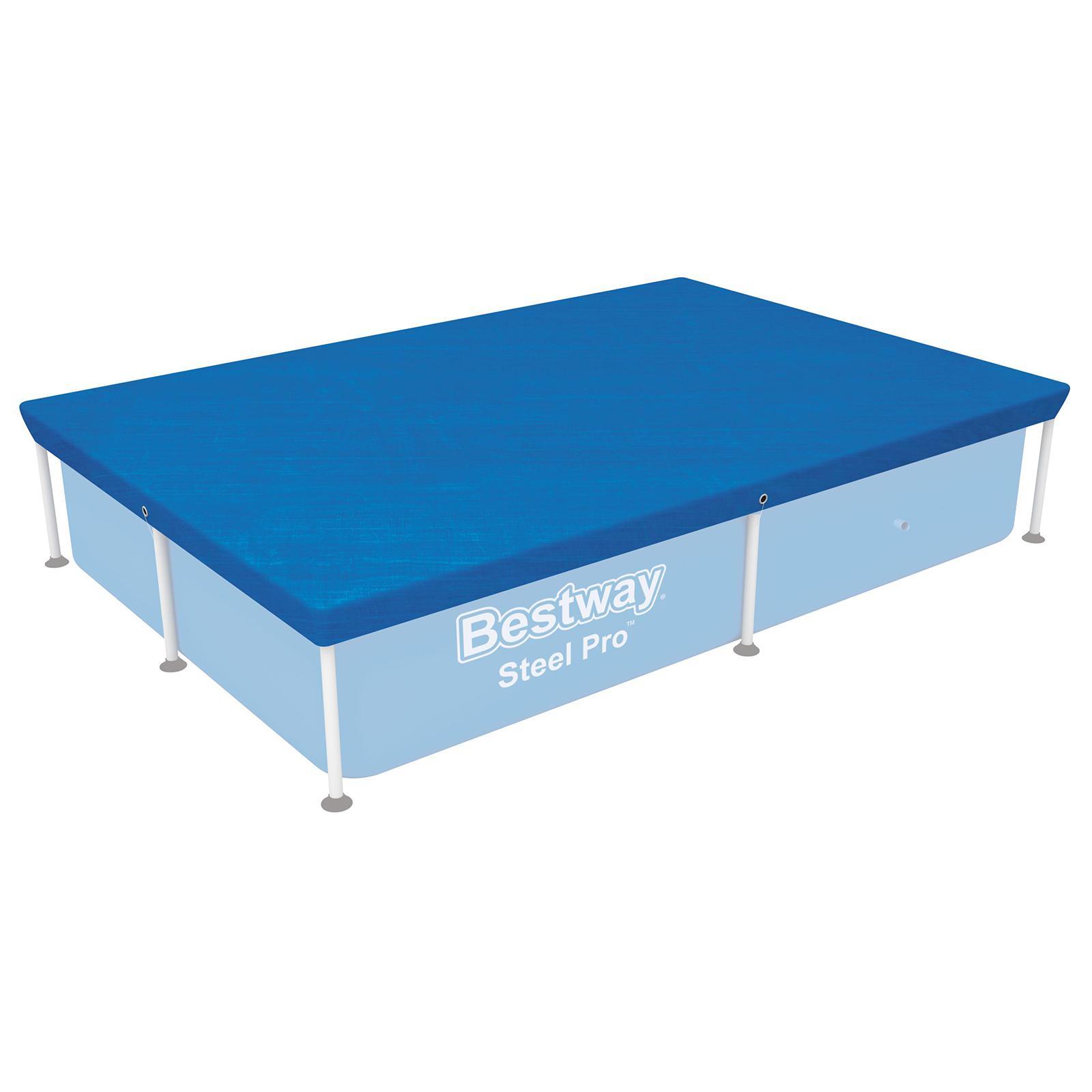 Тент для каркасных бассейнов 221х150х43 см (224х154 см) Bestway 58103