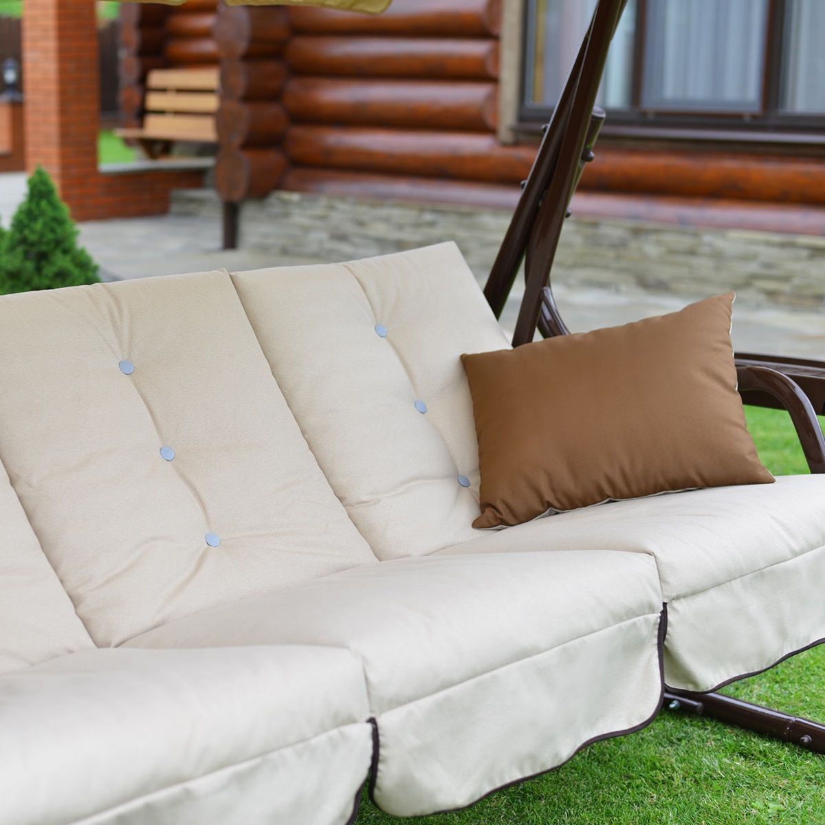 Качели садовые Родео-2 2365х1380х1665 мм до 280 кг