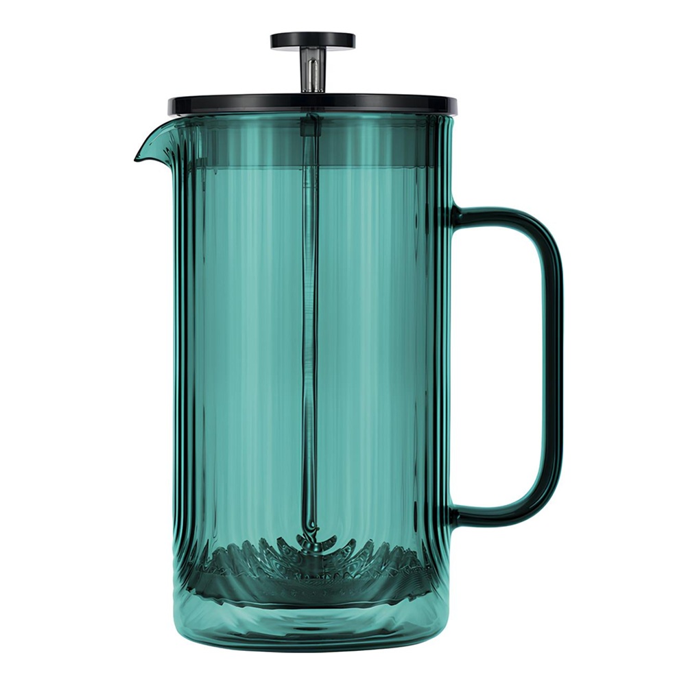 Френч-пресс Linea Franco 80-001 1 л стеклянный зеленый