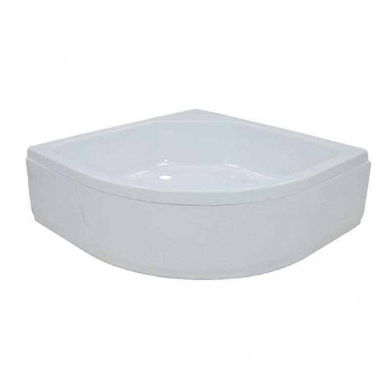 Поддон душевой акриловый ПД4 90х90 см полукруглый средний каркас