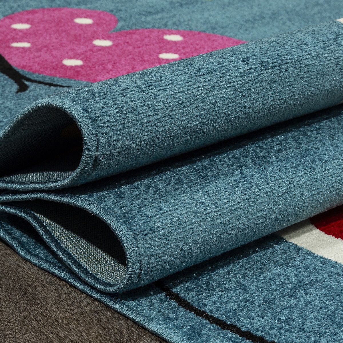 Ковер детский Orion Merinos 0772 1,6х2,3 м голубой