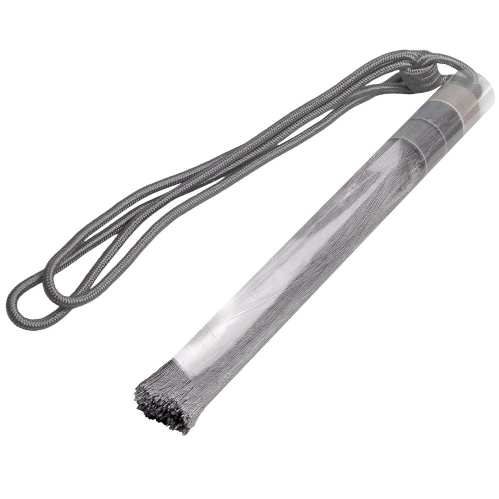 Кисть для штор Silver ТР2299 G27 Mirtex светло-серый/серо-голубой/молочный L78/33 см