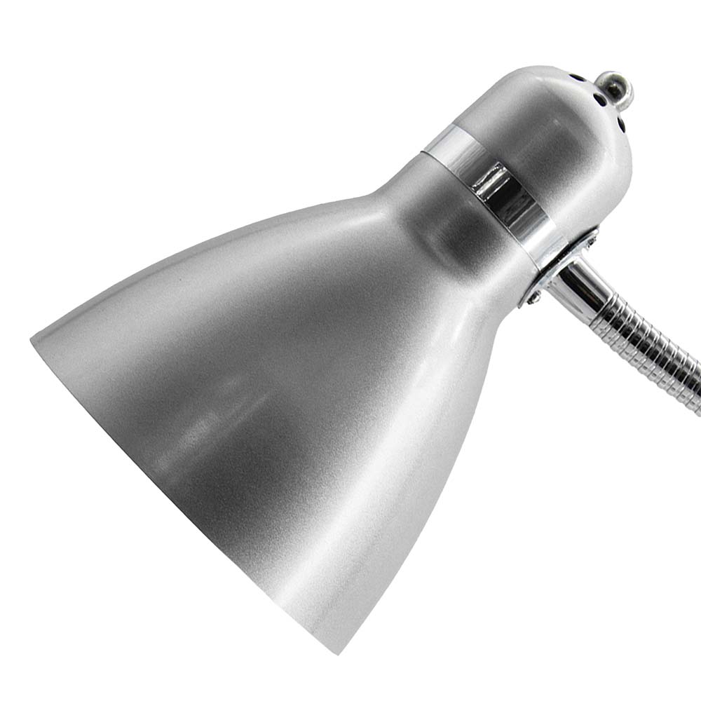 Светильник настольный НТ-101 S серебро 62 см Е27 60Вт 220В