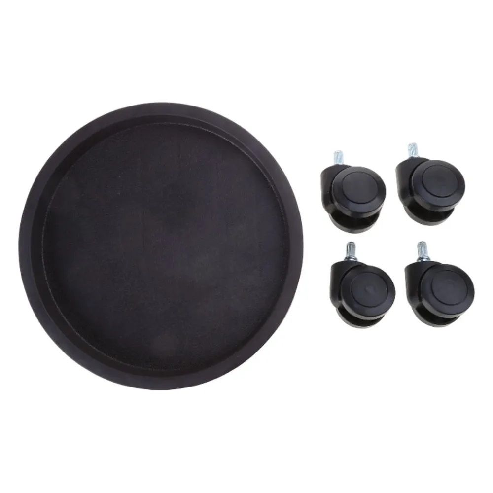 Подставка на 1 цветок графит d28 см 2024-3664