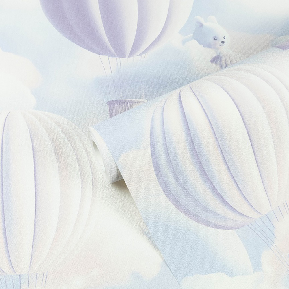 Обои Аспект Балу 75342-65 сиреневые детские 1,06х10,05 м