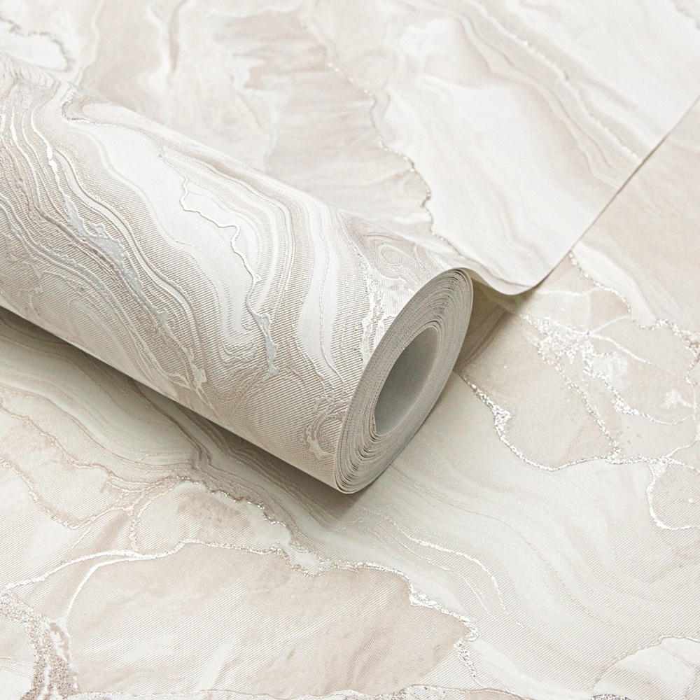 Обои NewAGe Era NA9149-22 бежевые мрамор 1,06х10,05 м