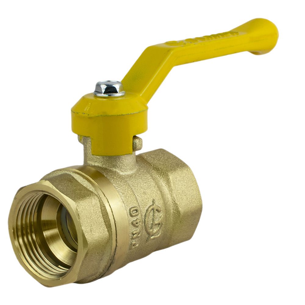 Кран шаровой для газа 3/4" ВР/ВР рычаг 11б27п Стандарт 220 Галлоп