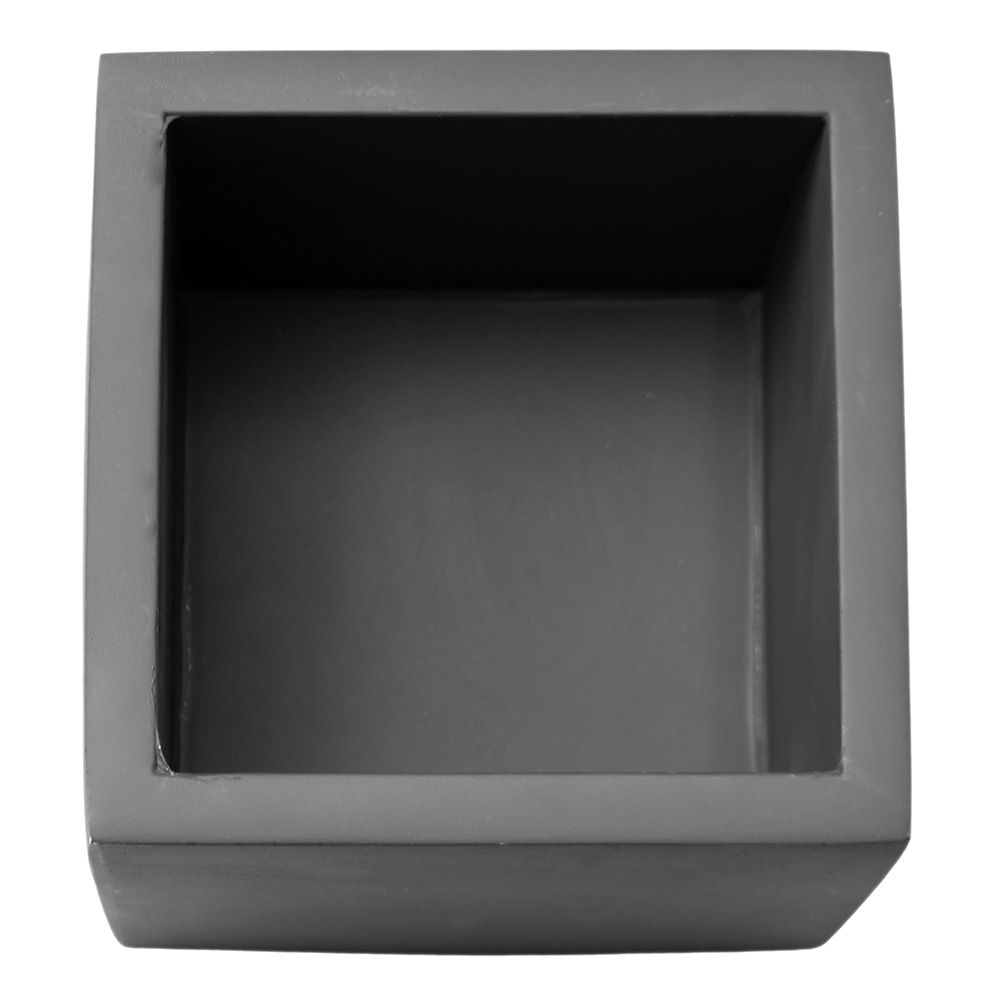 Кашпо Лофт VipSet антрацит 0,6 л