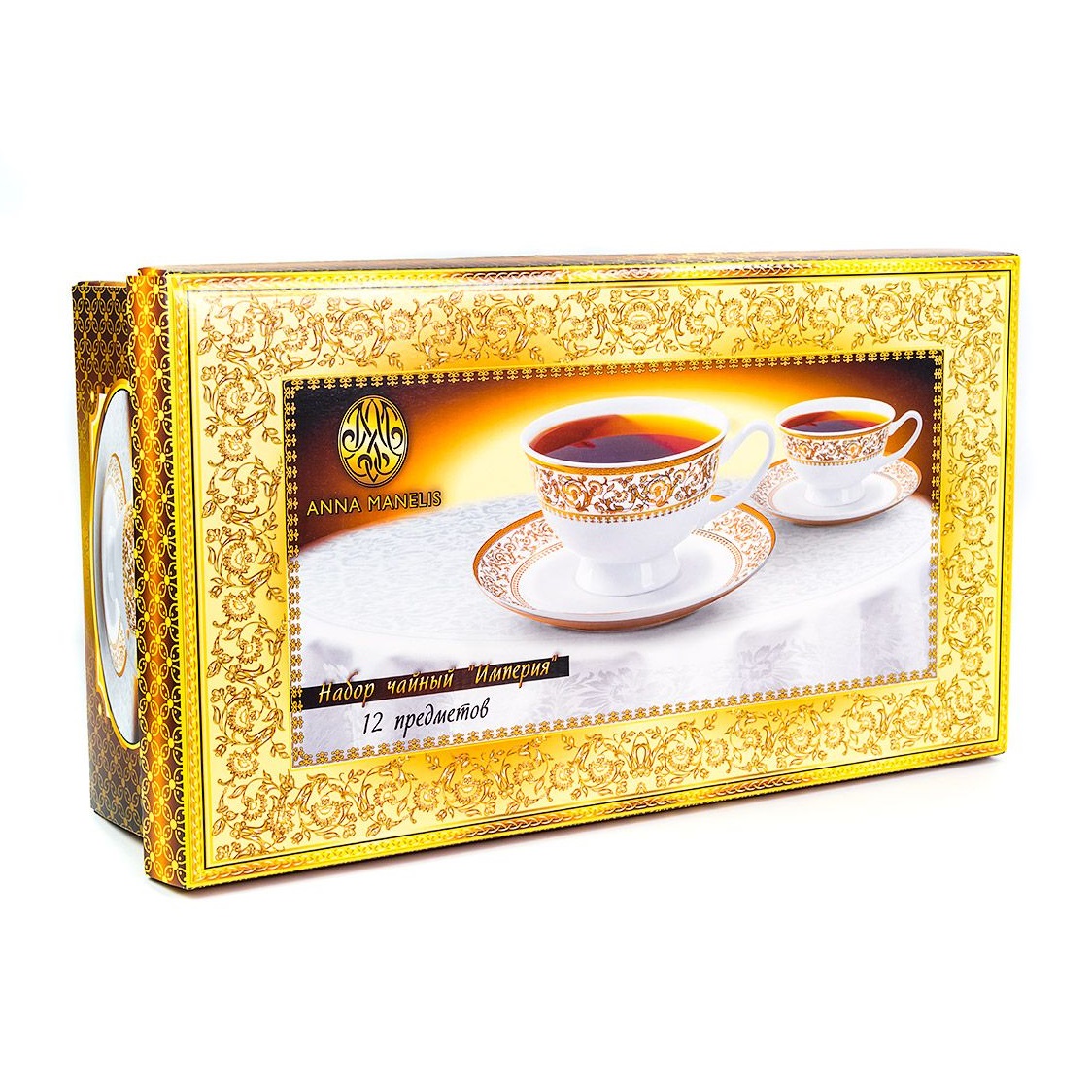 Набор чайный Империя на 6 персон 12 предметов 220 мл MFK07825