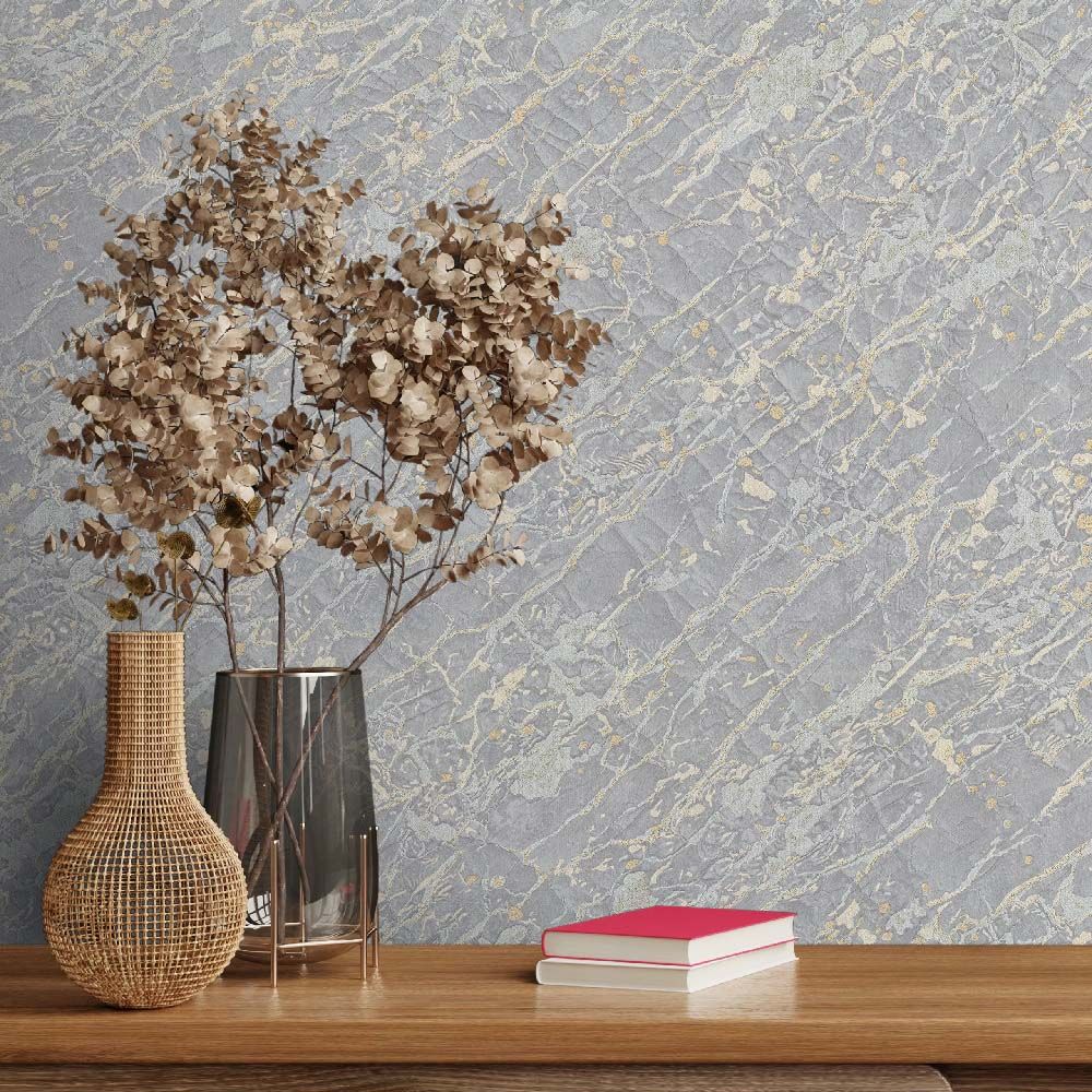 Обои 8065-11 Ornamy 1,06х10 м Ice серый