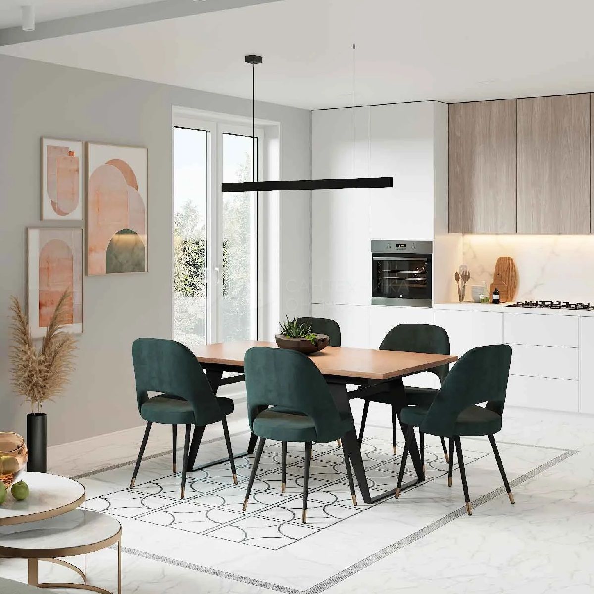 Керамогранит Lasselsberger Каррара Нова 6246-0106 45x45 cм белый 1,62 м2
