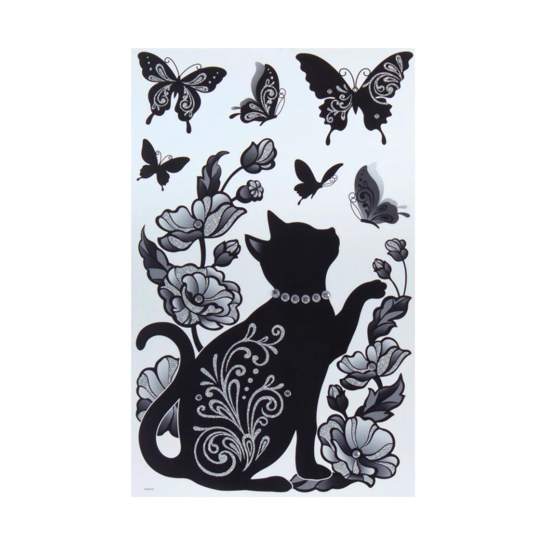 Наклейка 7513 RCA  Кошечка в бусах