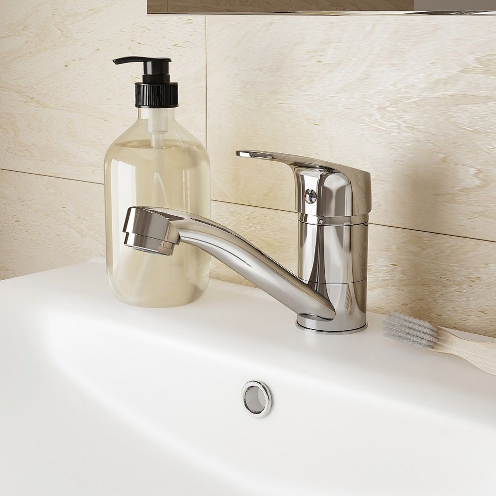 Смеситель для раковины Milardo Simp SIMSBR0M01 однорычажный