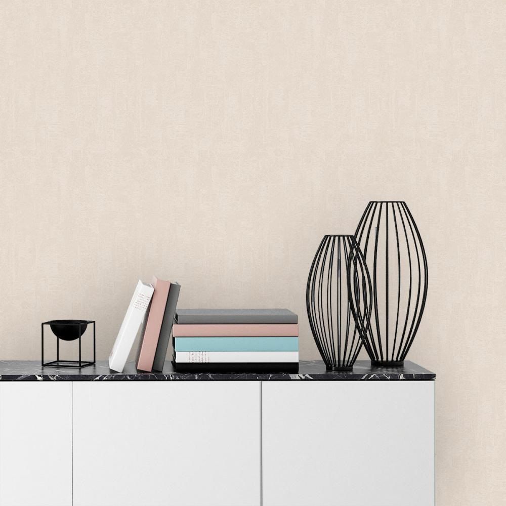 Обои Aurora Танец С40 4054 02 светло-бежевые штукатурка 1,06х10,05 м