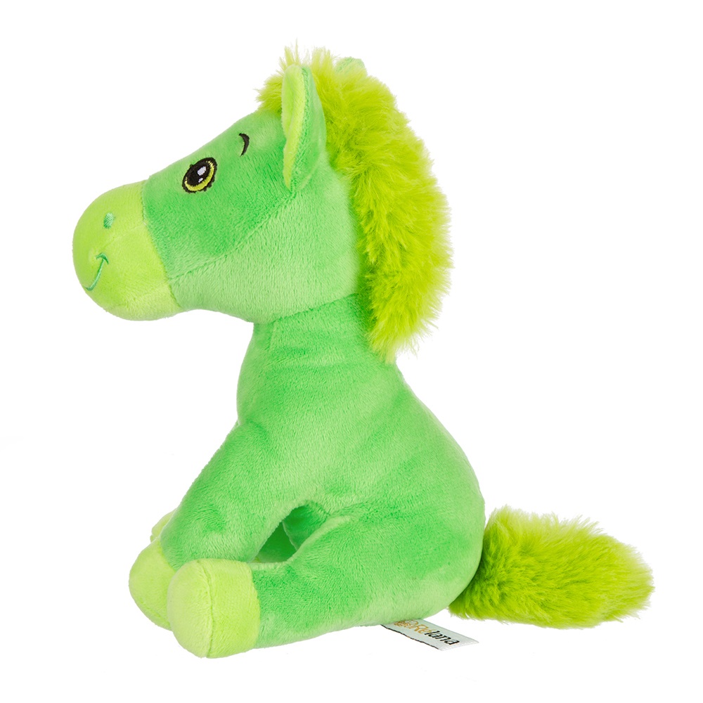 Игрушка мягкая Relana Лошадка зеленая 19 см