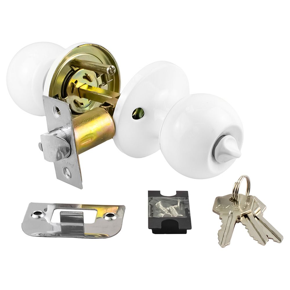 Ручка-кноб Avers ключ 6072-01-W белый