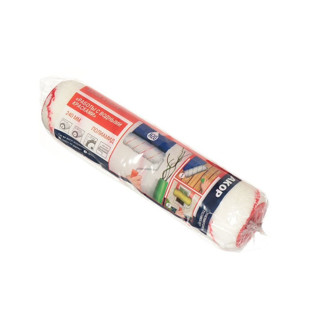 Ролик  "МАСТЕР" РАБОТЫ С ВОДНЫМИ КРАСКАМИ, L 240