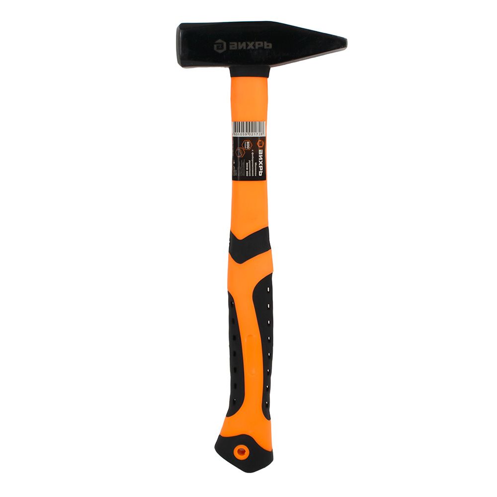 Молоток слесарный 800 г фибергласовая рукоятка Вихрь 73/6/8/7