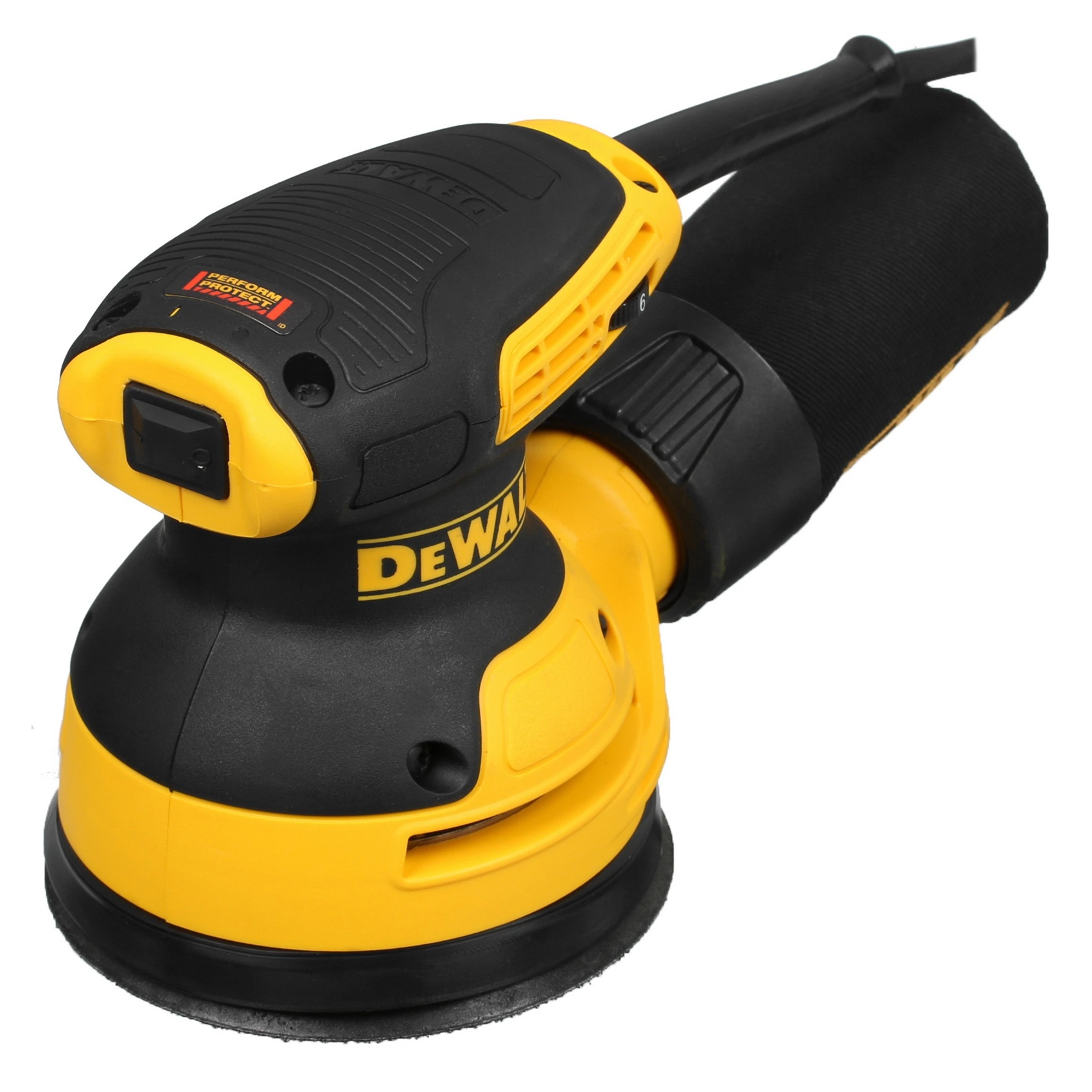Шлифмашина эксцентриковая DeWalt DWE6423 280Вт 125 мм