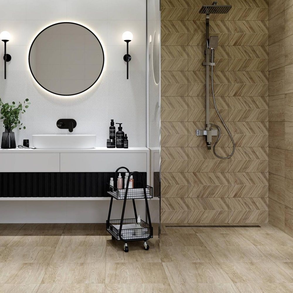 Керамогранит Unitile Муза 01 40х40 см бежевый 1,6 м2