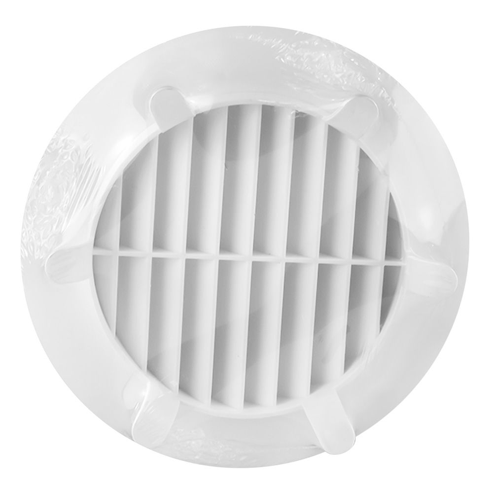 Решетка вентиляционная круглая D125 с фланцем D100 Era