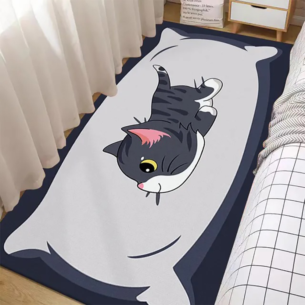 Ковер детский 3D FSK Cute Animals Kar-119 0,6х1,2 м серый