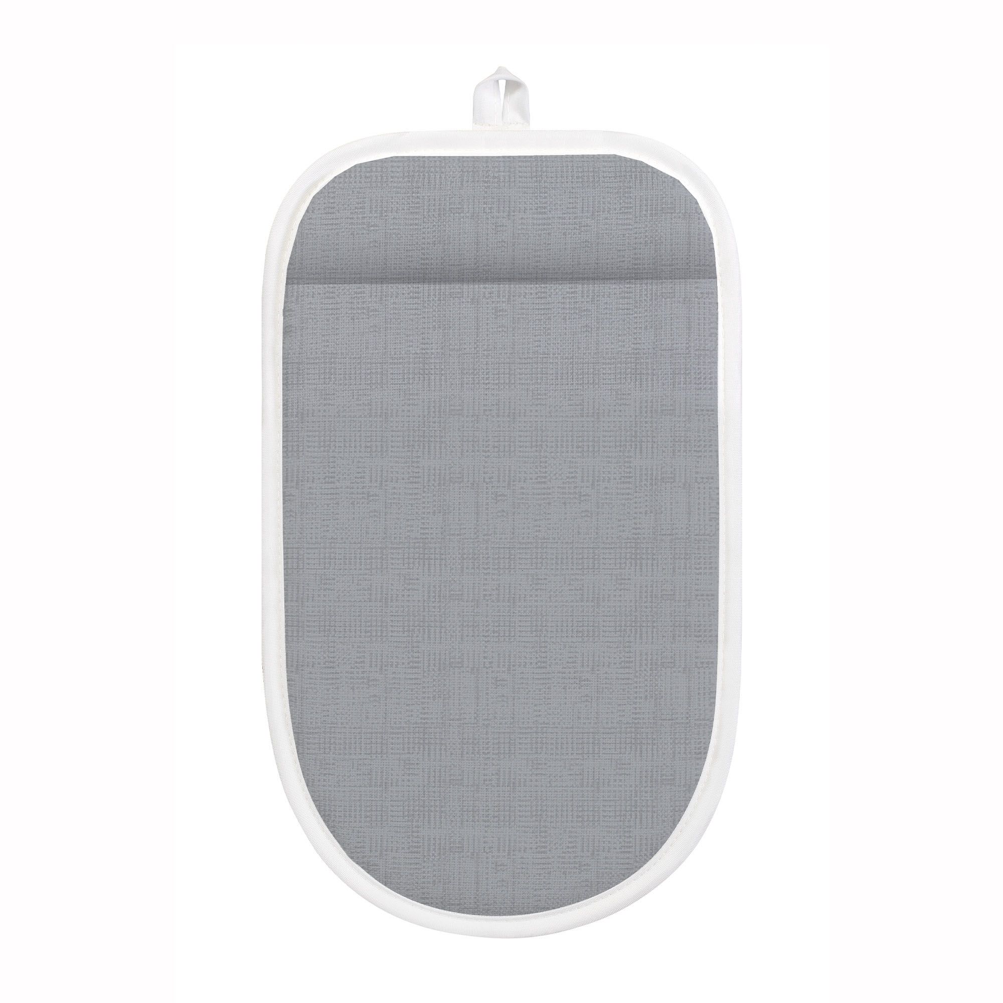 Прихватка-рукавица СТ ХБ 8993/3 17х25 см Текстура серая