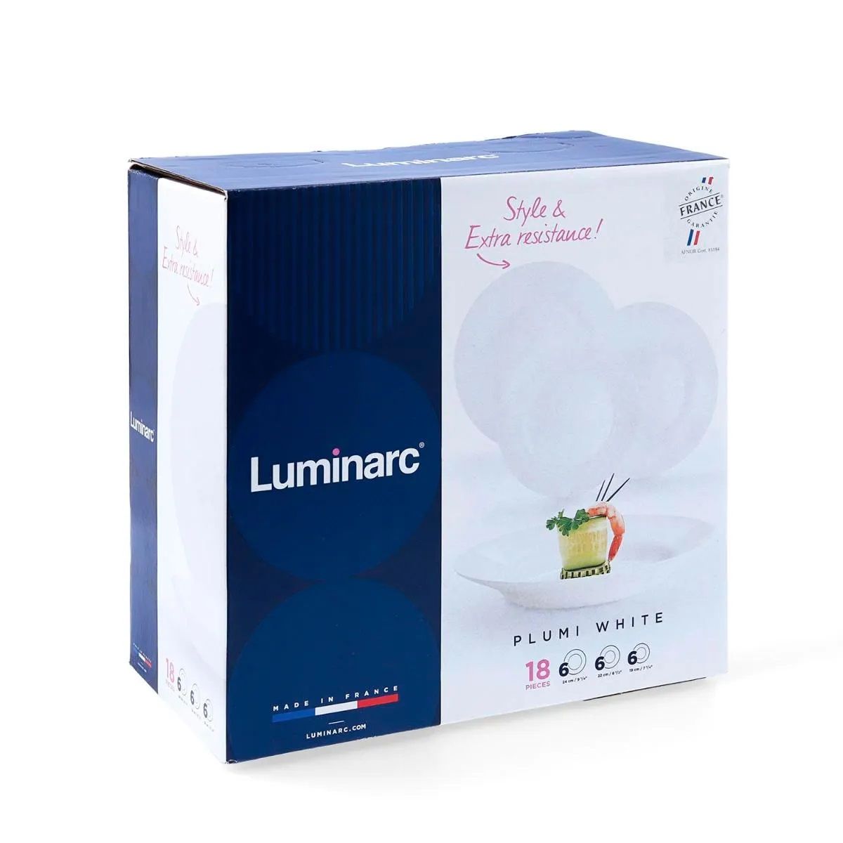 Сервиз столовый Luminarc Plumi на 6 персон 18 предметов
