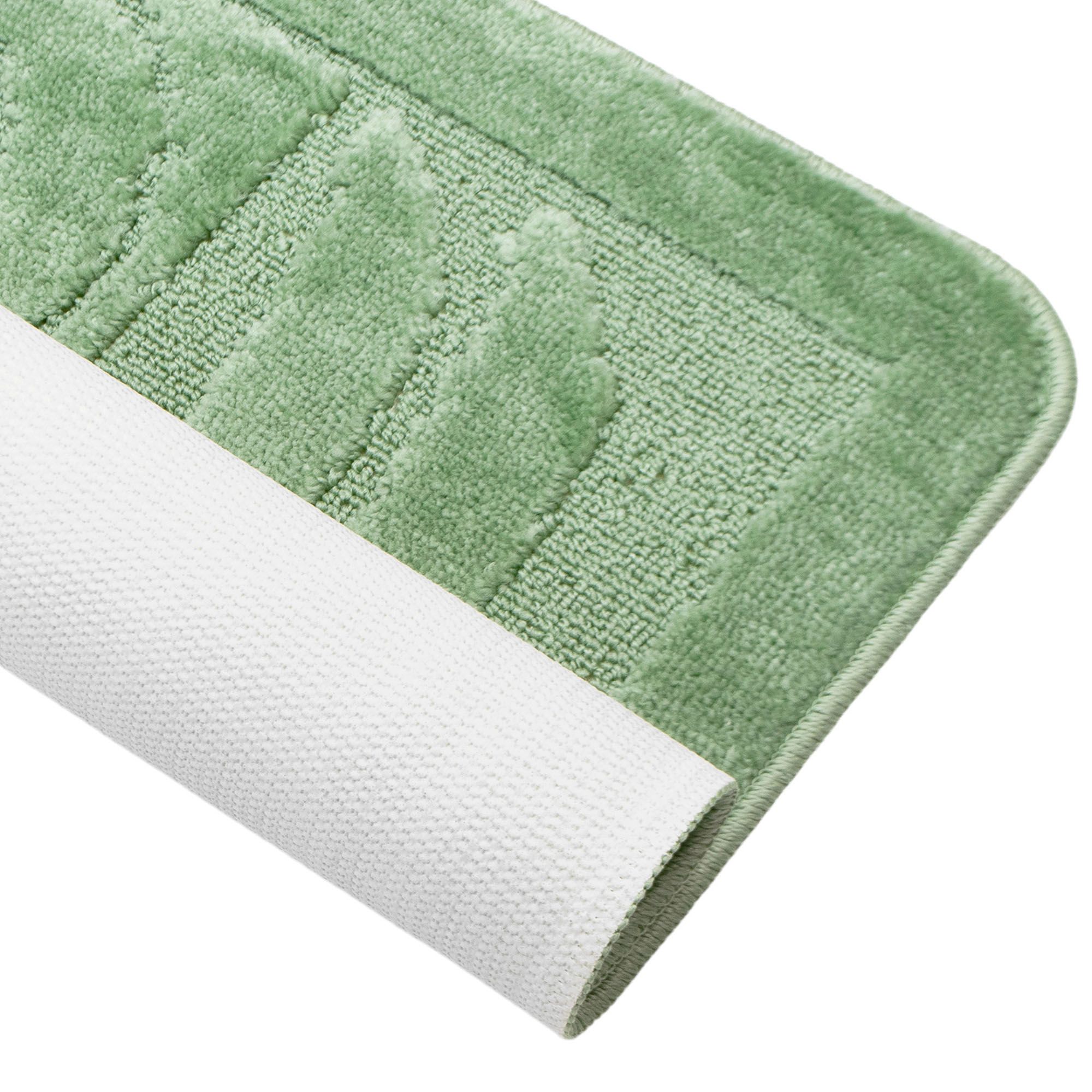 Коврик для ванной комнаты 50х90 см Zalel L.Green зеленый