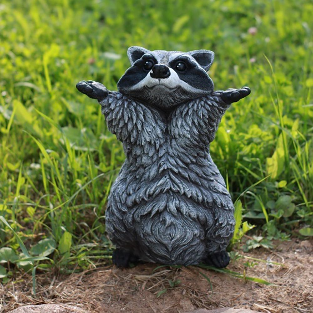 Фигура садовая Енотик Шаманя Ф357