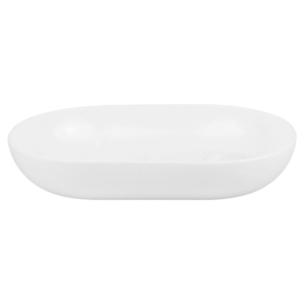 Мыльница Aqua снежно-белая