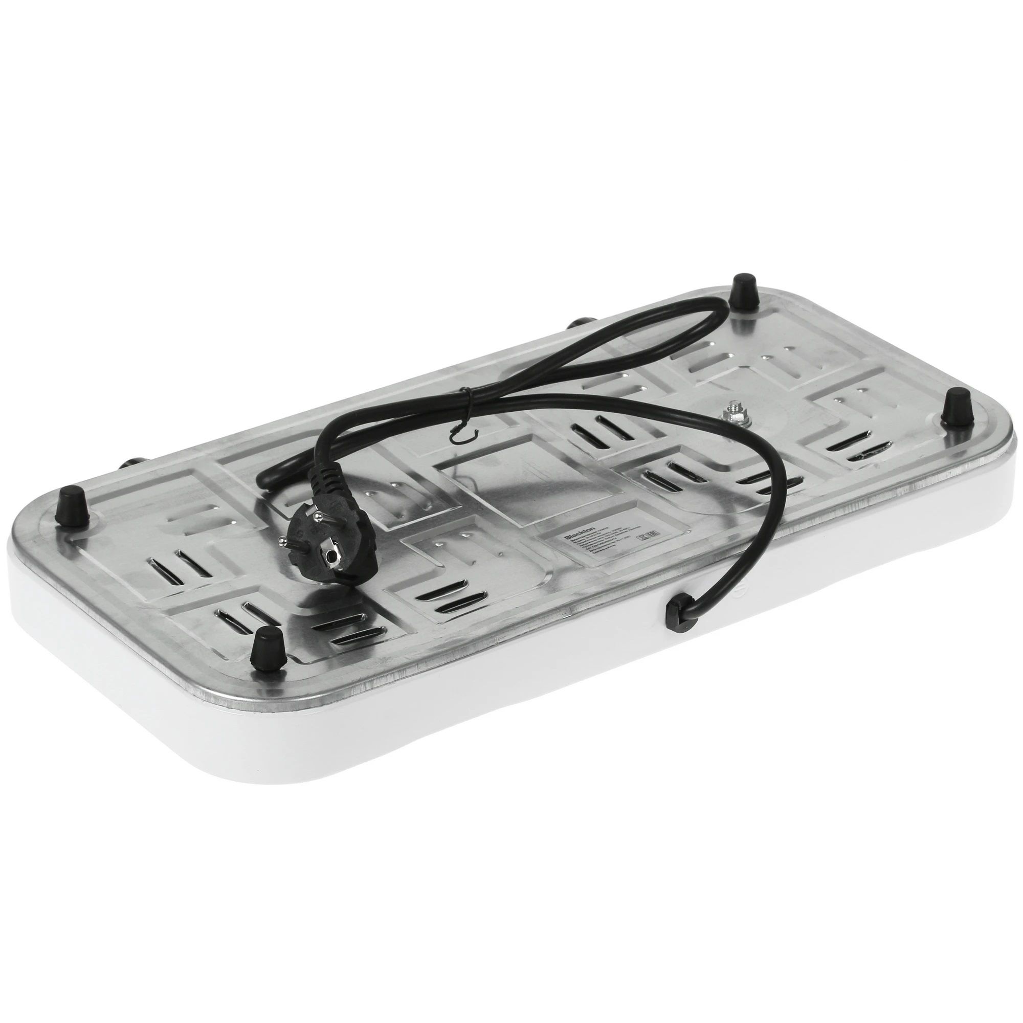 Плитка электрическая Blackton Bt HP217W 2 конфорки диск 1кВт+1кВт белая