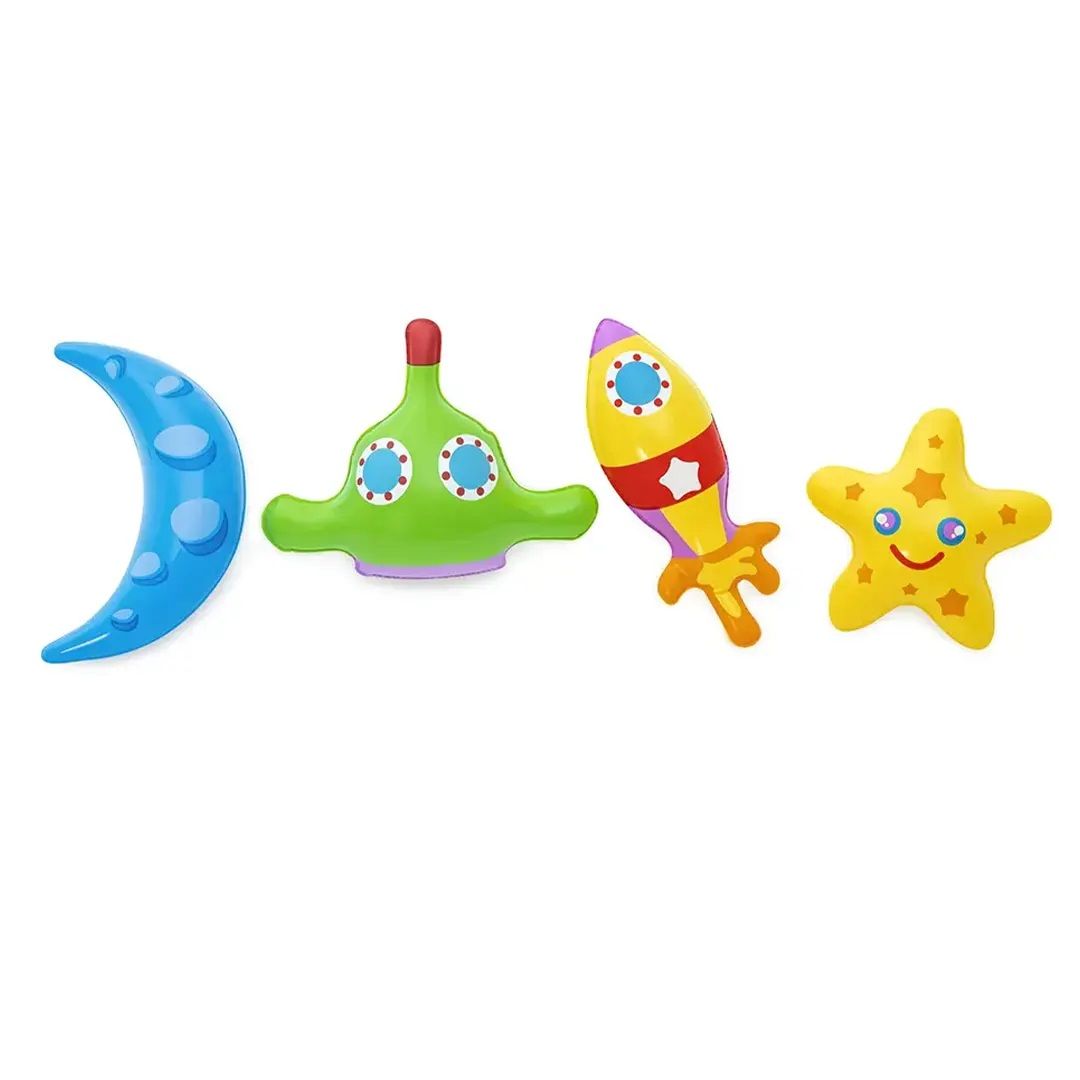 Бассейн детский надувной с мячами 102х25 см 101 л Bestway Intergalactic Surprise 52466